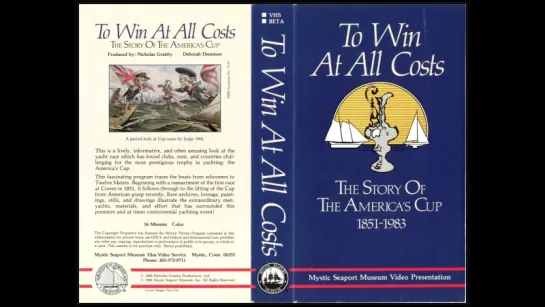 Per vincere a tutti i costi - La storia della Coppa America 1851-1983 (in inglese).