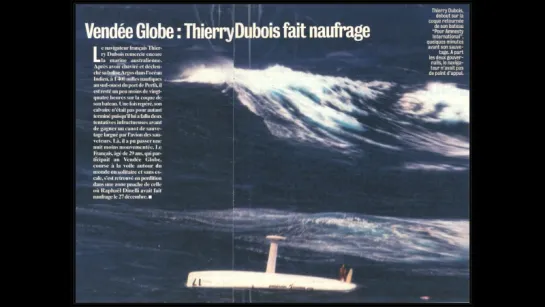 Perdu en Mer/Lost at Sea.Cheating Death.Lone Sailor.Vendée Globe:1996/97_TV-Rip (in Russo).