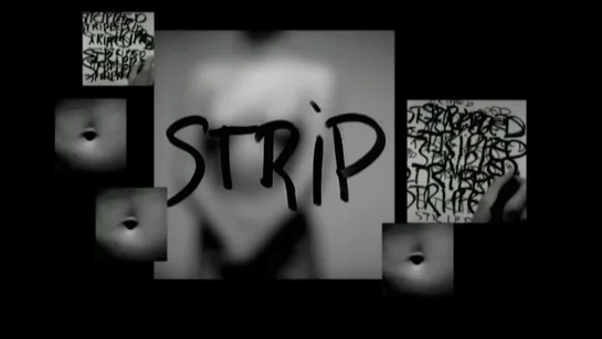 Depeche Mode - Stripped (Karaoke), (projection from Devotional Tour 1993)