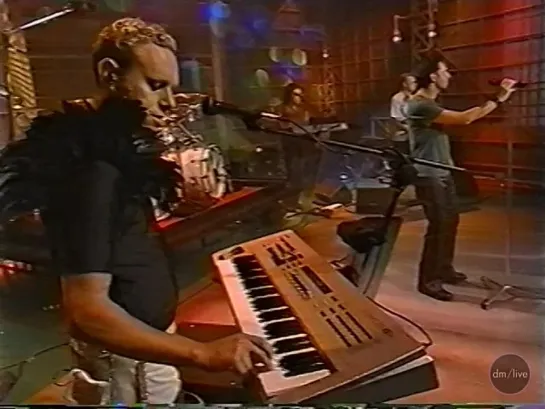 Depeche Mode - The Tonight Show with Jay Leno, NBC, NBC Studios, Burbank, CA, USA (07.08.2001)