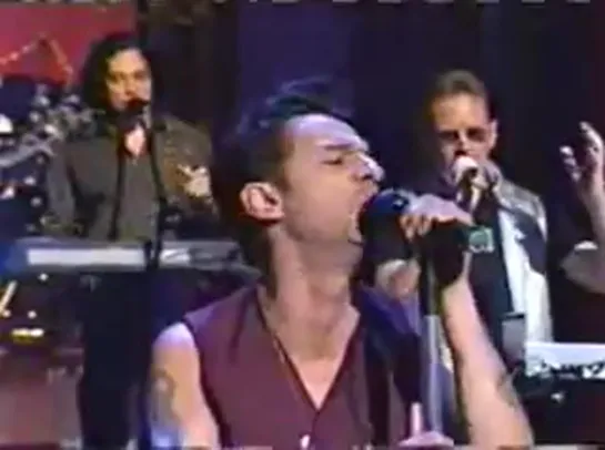 Depeche Mode - Dream On, Late Show with David Letterman, CBS, USA, (26.06.2001)