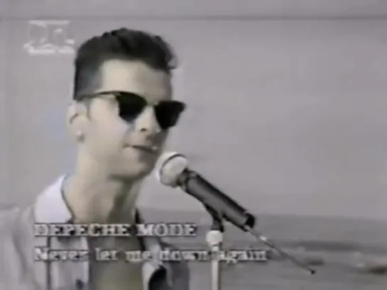 Depeche Mode - Never Let Me Down Again, Panique Sur Le 16, TF1, France, (11.09.1987)