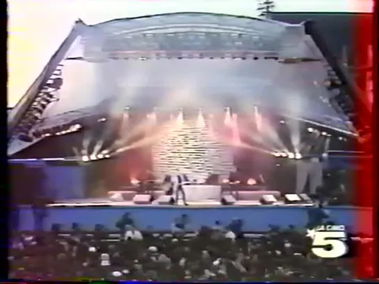 Depeche Mode - La Cing, La 5, France, (concert sos racisme), (20.06.1987)