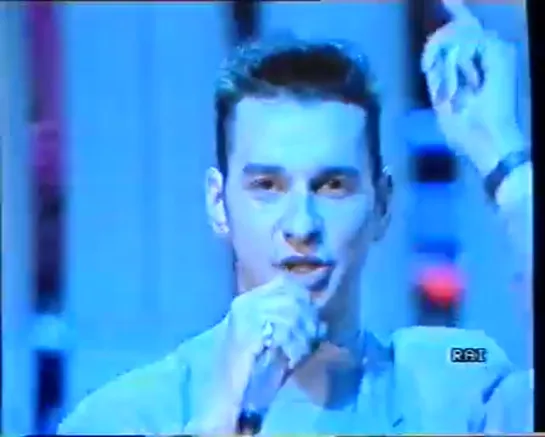 Depeche Mode - Strangelove, Domenica in, RAI, Italy, (May 1987)