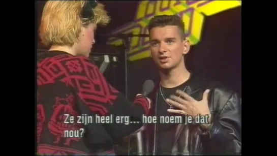 Depeche Mode - A Question Of Time, Countdown, Superchannel, Holland, (22.09.1986)