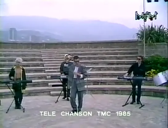 Depeche Mode - Shake The Disease, Tele Chanson, TMC, France, (July 1985)