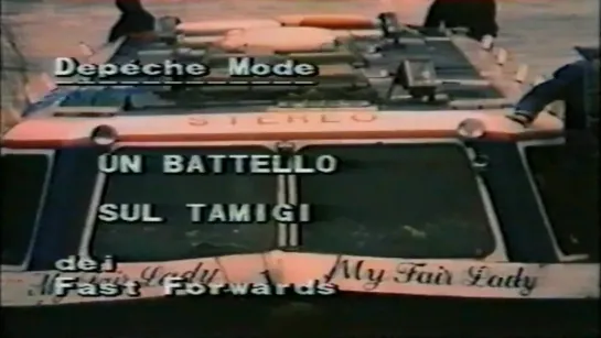 Depeche Mode - Un Batello Sul Tamigi, RAI, Italy, (March 1983)