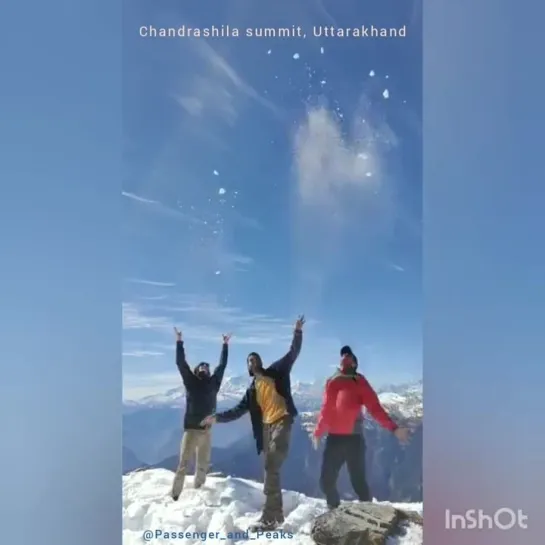 Chandrashila summit, Uttarakhand.