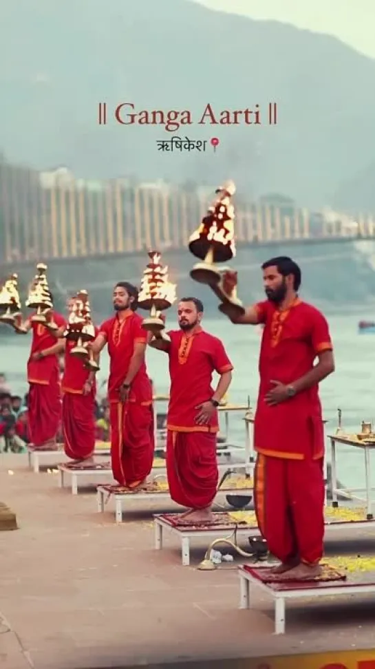 Ganga Aarti in Rishikesh - Embracing the Divine Flow.