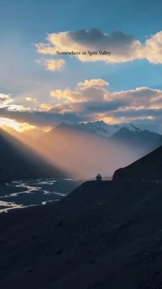 Magical sunset | Spiti Valley | Himachal Pradesh