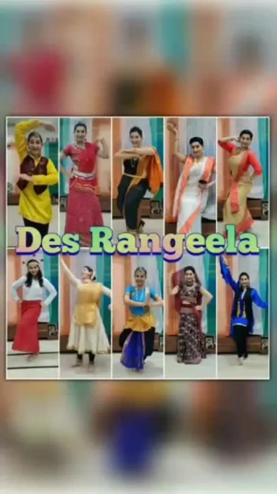 Different shades of Indian dance in one video ❤️