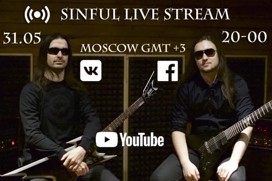 SINFUL Live Stream