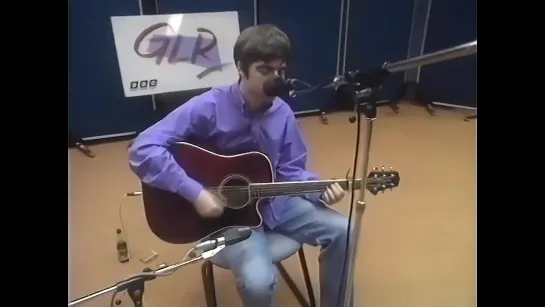 Noel Gallagher - Wonderwall & Dont Look Back In Anger - 1995 GRL Radio