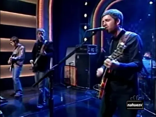 Oasis - Little By Litte (Live Late Night with Conan OBrien 2002)