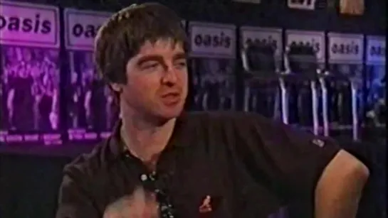 Oasis -  Noel about Beatles & Spice Girls (London 1997)