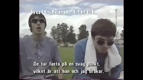 Oasis - Noel and Liam, Sweden 1994 (Full interview)