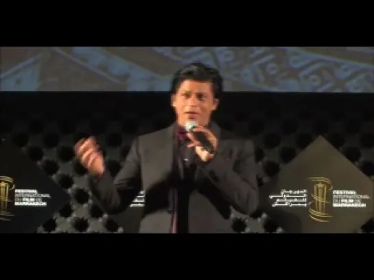 Shah Rukh Khan @IamSRK at Place Jemaa el Fna MIFF 2012