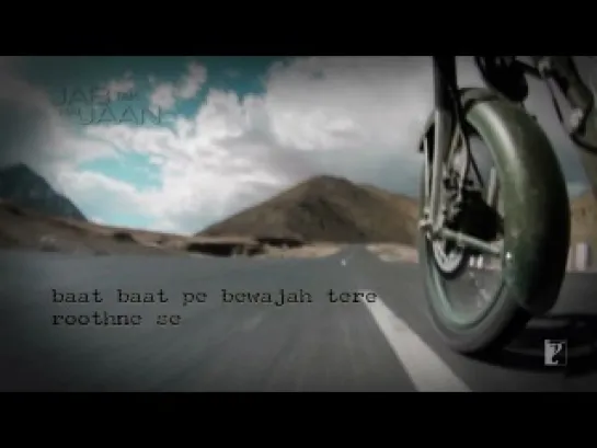 Shahrukh Khan bikes through Ladakh - Jab Tak Hai Jaan -  Poem