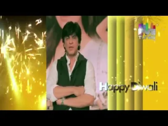 Shahrukh Khan wishes you a Happy Diwali!.