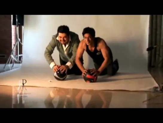 Shahrukh Khan teaser of Dabboo Ratnani 2012 Calendar