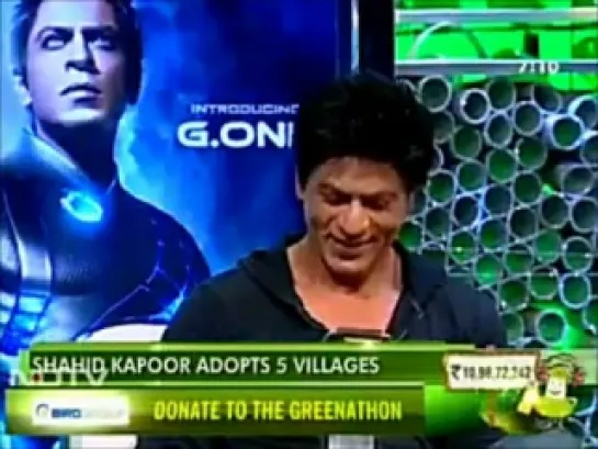 Shah Rukh Khan Adopts 11  Villages  Greenathon