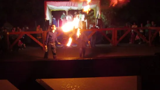 Фестиваль "Пороховая Башня". Fire-show - Огни Одессы.3