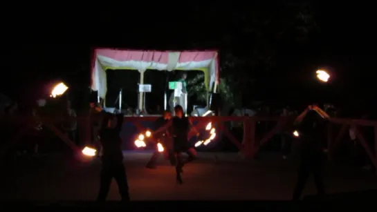 Фестиваль "Пороховая Башня". Fire-show - Огни Одессы.2