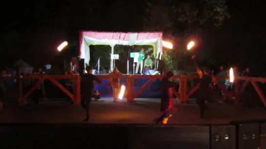 Фестиваль "Пороховая Башня". Fire-show - Flammantis.9