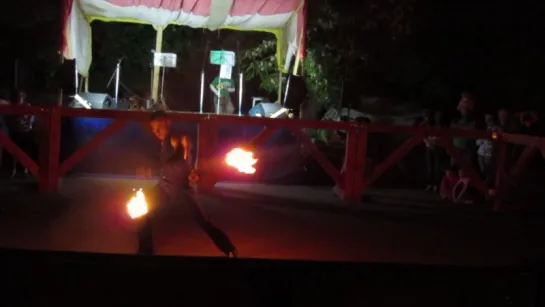 Фестиваль "Пороховая Башня". Fire-show - Flammantis.8