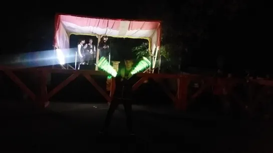 Фестиваль "Пороховая Башня". Fire-show - Flammantis.4