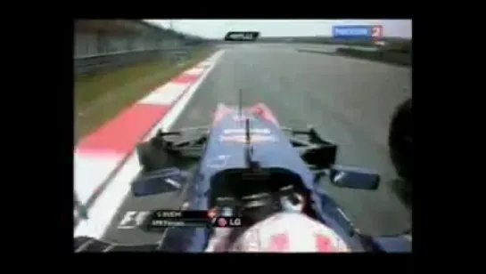 S. Buemi's Crash. China GP 2010. Practice