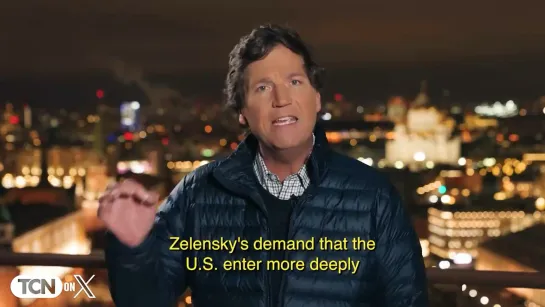 Tucker Carlson in Moscow. February 6, 2024