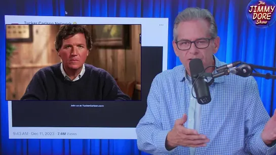 Tucker Carlson talks to Jimmy Dore: “THIS Is Why Fox News Fired Me!” December 12, 2023