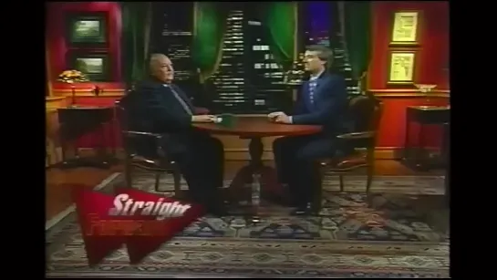 Robert F. Kennedy Jr. and Roger Ailes. May 1995