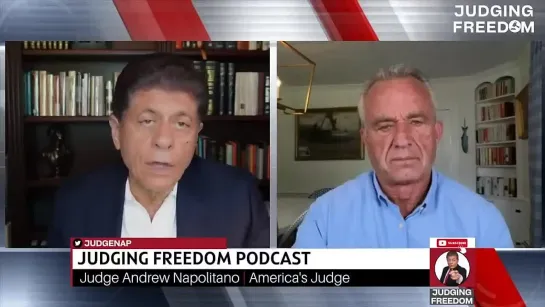 Interview: Judge Napolitanos sit down with Robert F. Kennedy Jr. 07.07.2023