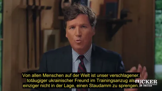 Tucker Carlson on the attack on the Kakhovskaya HPP and Zelensky. 06/07/2023