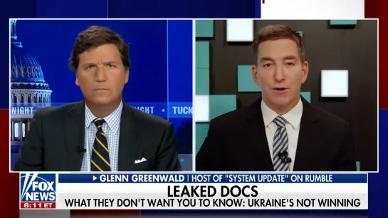 Tucker & Glenn Greenwald: The US government is lying about the war in Ukraine. April, 16 2023