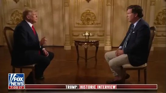 Tucker Carlson talks to Trump. FULL INTERVIEW. April 12, 2023