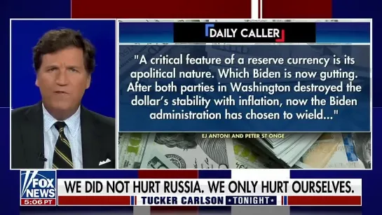 Tucker Carlson: This will lead to poverty all over the US. April, 6 2023