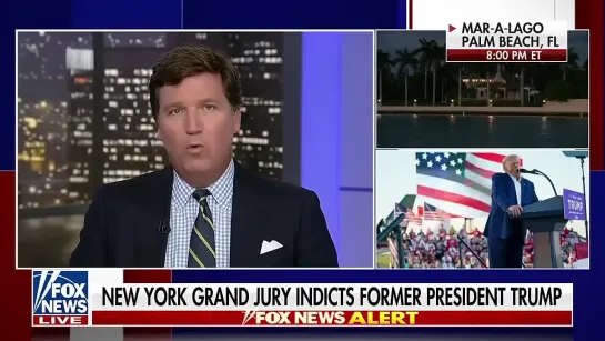 Tucker: There is no coming back from this. Trump is indicted. March, 31 2023