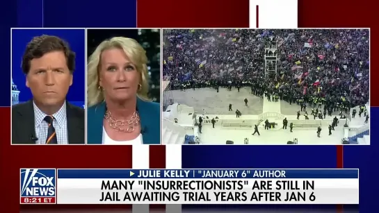 Author tells Tucker Jan. 6 defendants are languishing in a ‘DC gulag’. March, 13 2023.