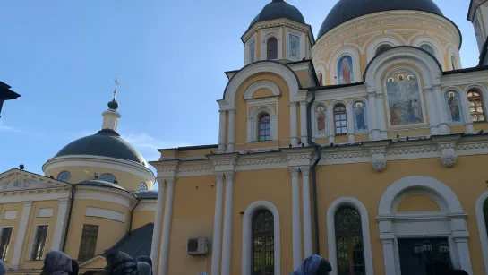 Pokrovsky monastery, Moscow. Toll Belling. 9 Oct 2022