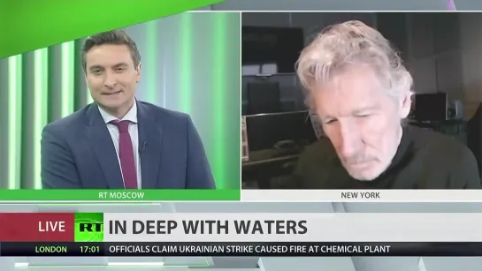 Roger Waters to RT: Why should US decide how everyone behaves. 08/12/2022