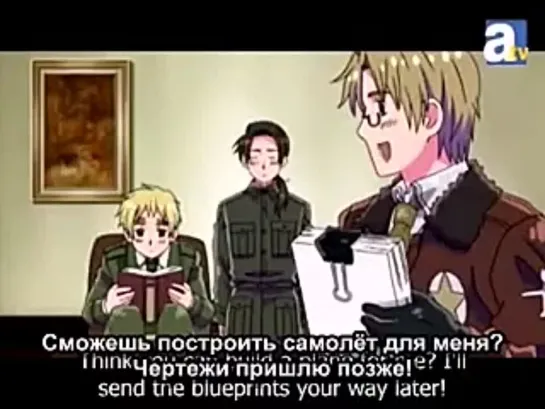 Hetalia World Series # 28 (rus sub)