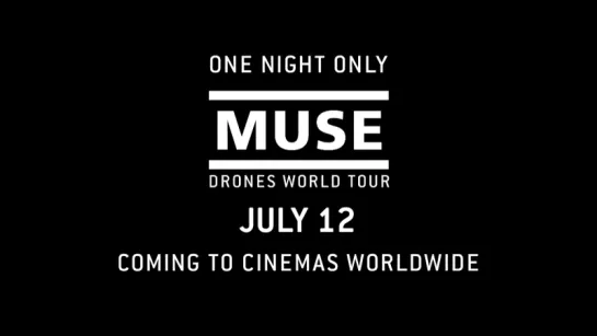 MUSE: Drones World Tour // "Psycho" Teaser [In Cinemas Worldwide 12 July]