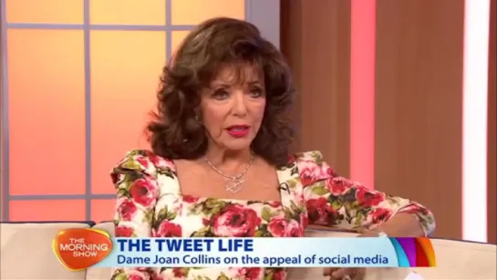 Joan Collins - Morning Show interview March 2016