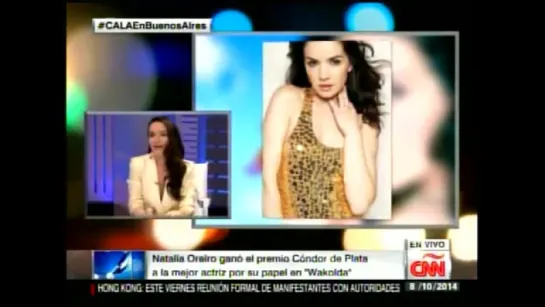 Natalia Oreiro . Entrevista con Ismael Cala 08.09.2014 (Comp