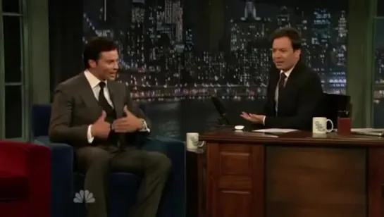 Tom Welling on Late Night with Jimmy Fallon 5-5-2011