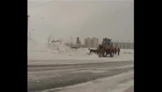 Воркута зимой 2004 год