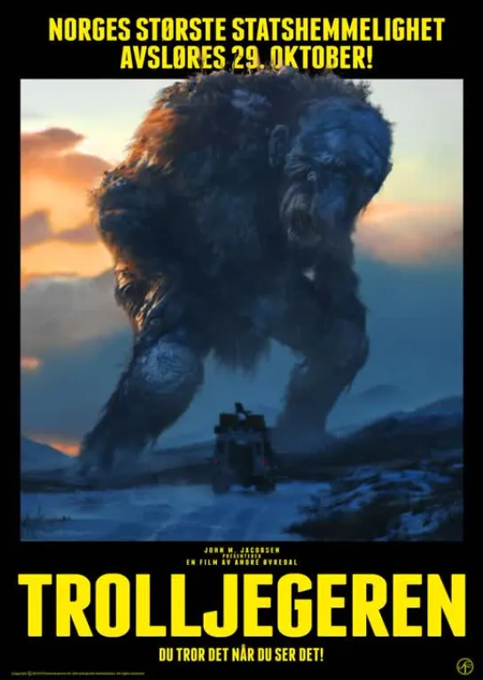 Trolljegeren / Охотники на троллей [2010, dir. André Øvredal]